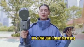 RTK-SLAM LiDAR Terrain Surveying: Real-Time 3D Mapping with Lixel L2 Pro!